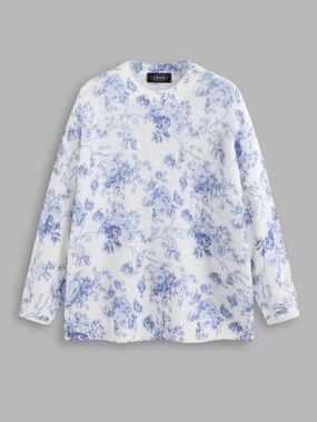 Floral Pattern Sweater